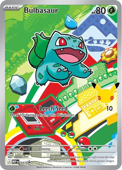 Image for Bulbasaur - 037 (037) (ME: Mega Evolution Promo) (MEP) - Pokemon