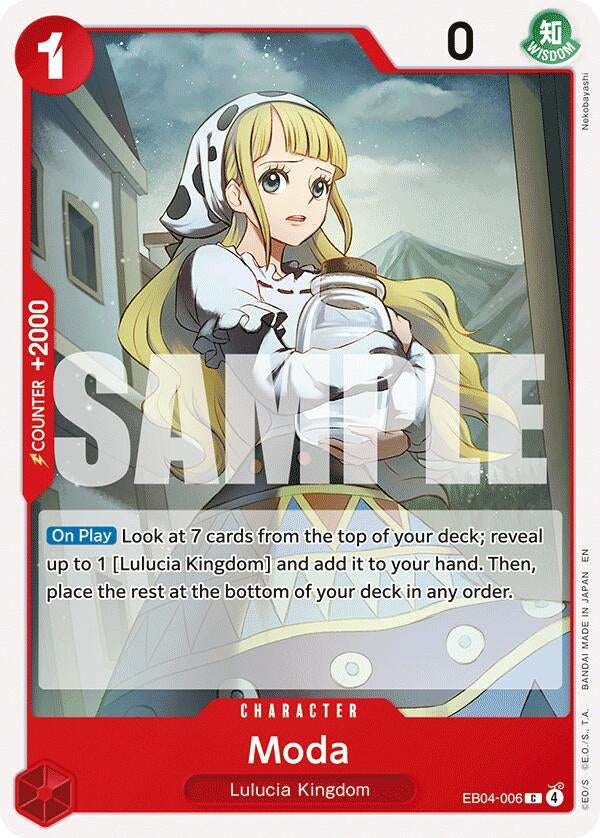 Image for Moda (EB04-006) (Adventure on Kami's Island) (OP15-EB04) - One Piece Card Game