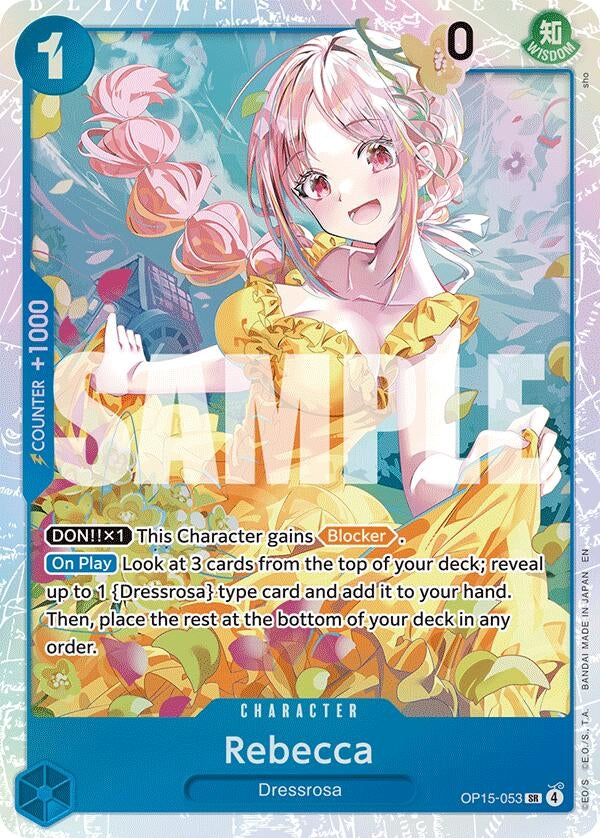 Image for Rebecca (OP15-053) (OP15-053) (Adventure on Kami's Island) (OP15-EB04) - One Piece Card Game
