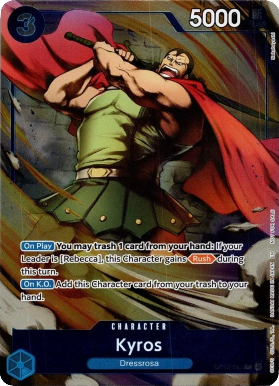 Image for Kyros (Dash Pack) (OP15-042) (Adventure on Kami's Island) (OP15-EB04) - One Piece Card Game