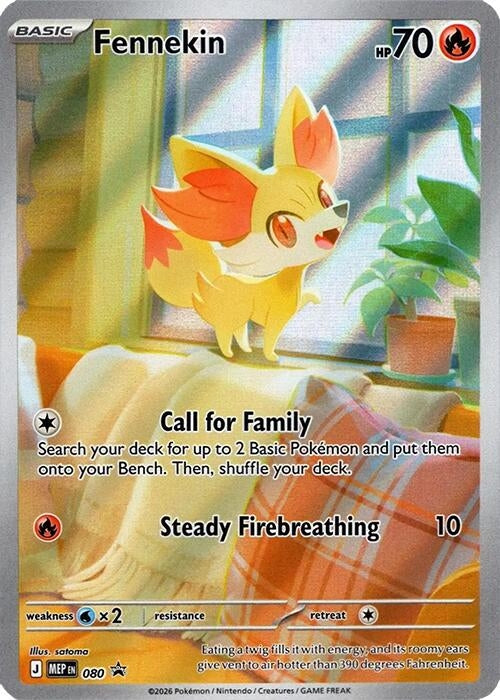 Image for Fennekin - 080 (080) (ME: Mega Evolution Promo) (MEP) - Pokemon