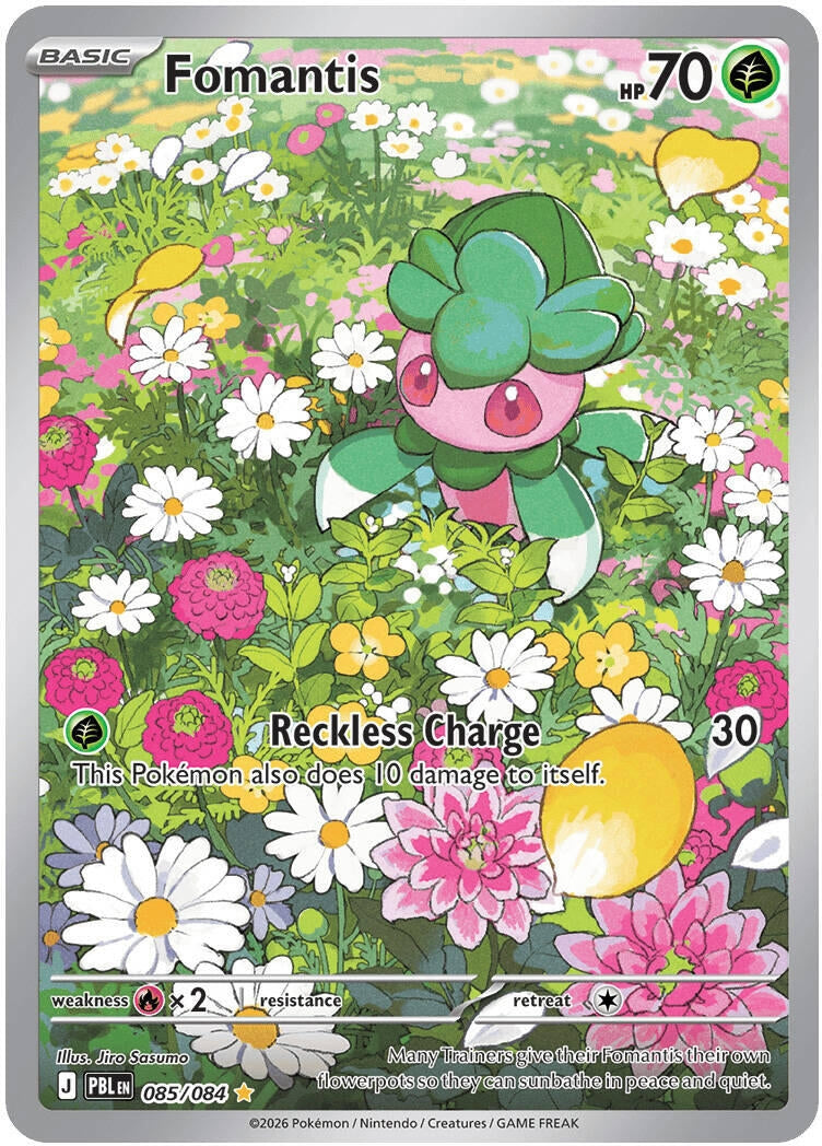 Image for Fomantis (085/084) (ME05: Pitch Black) (PBL) - Pokemon