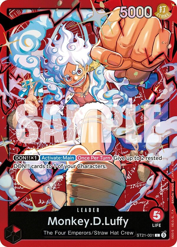 Monkey.D.Luffy (ST21-001) (ST21-001) (ST-31: Starter Deck 31 RED Monkey.D.Luffy)