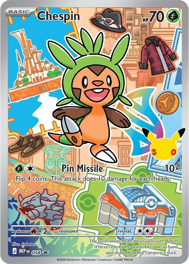 Chespin - 058 (058) (ME: Mega Evolution Promo)