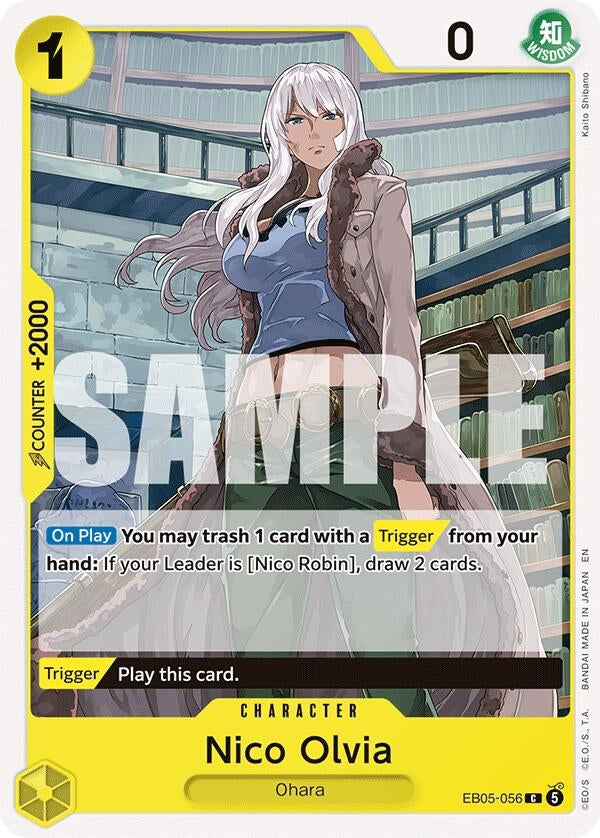 Image for Nico Olvia (EB05-056) (Extra Booster: One Piece Heroines Edition Vol. 2) (EB05) - One Piece Card Game