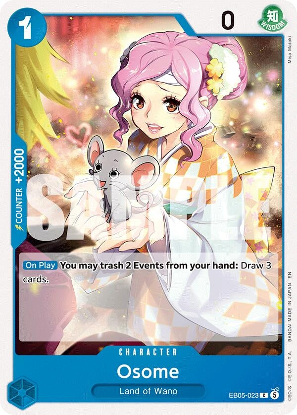 Image for Osome (EB05-023) (Extra Booster: One Piece Heroines Edition Vol. 2) (EB05) - One Piece Card Game