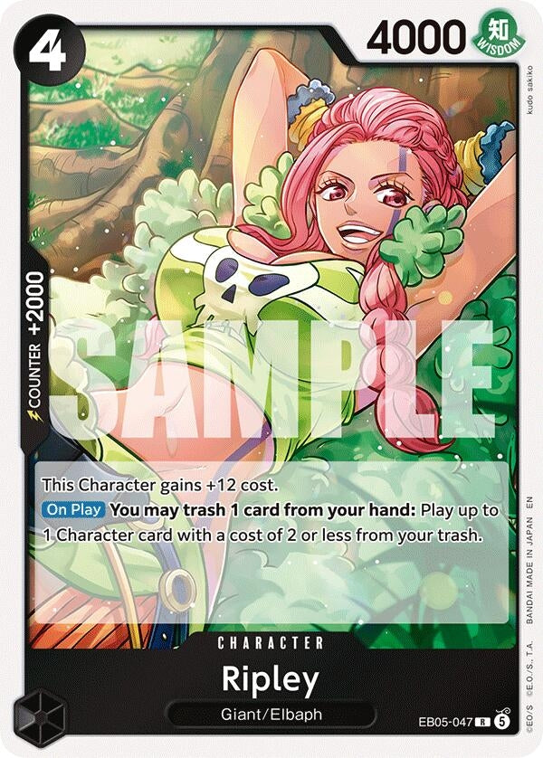 Image for Ripley (EB05-047) (Extra Booster: One Piece Heroines Edition Vol. 2) (EB05) - One Piece Card Game