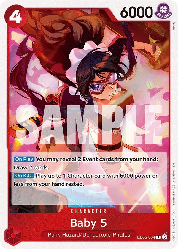 Image for Baby 5 (EB05-004) (Extra Booster: One Piece Heroines Edition Vol. 2) (EB05) - One Piece Card Game