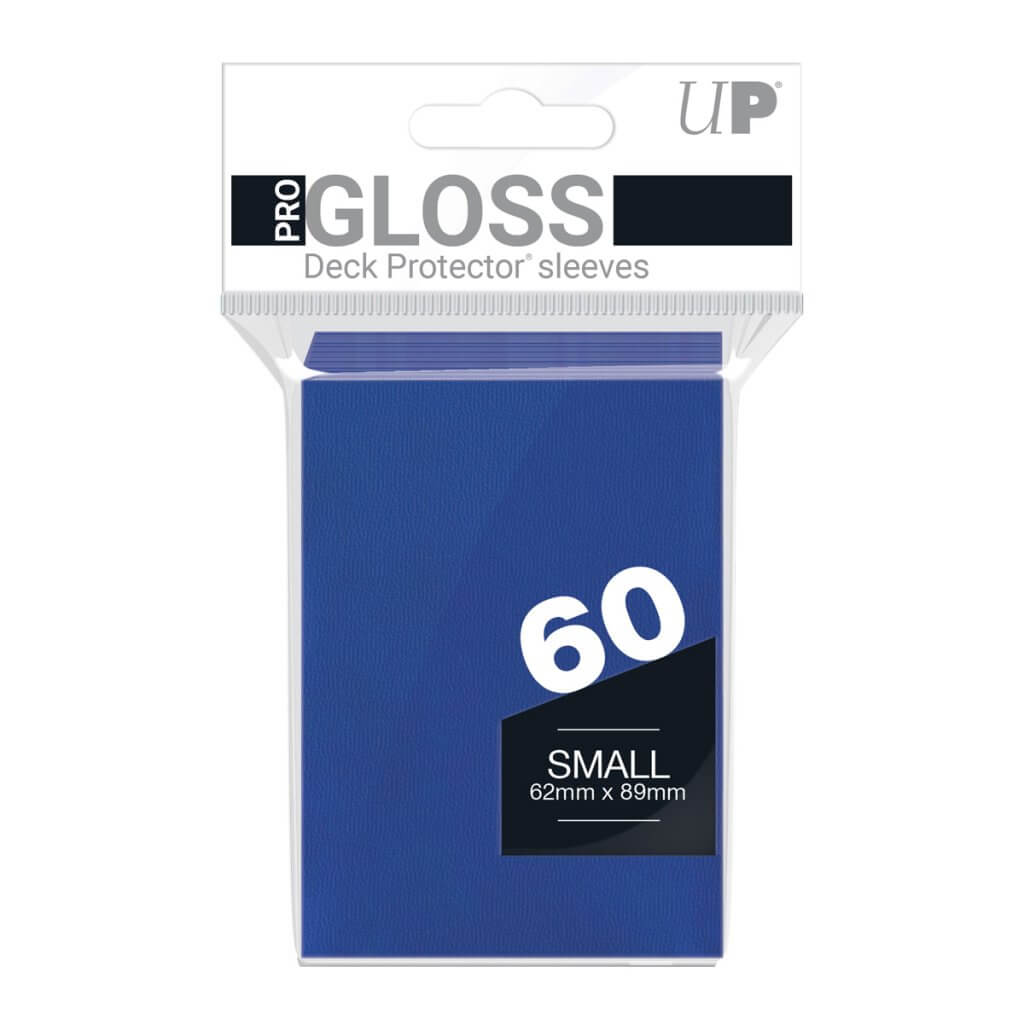 ULTRA PRO PRO LINE -DECK PROTECTOR SMALL GLOSS - 60ct Blue (yugioh)
