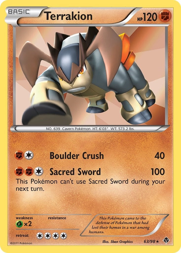 Terrakion (63/98) (Emerging Powers)