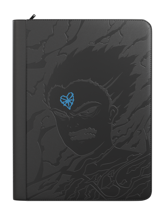 Palms off gaming Limited Edition MEGA Capacity 16 Pocket Zip Binder - POG X Alpha Wolf