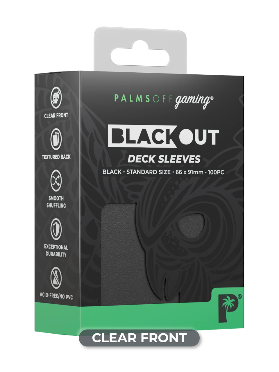 Blackout Deck Sleeves - Standard Size (assorted Colours)