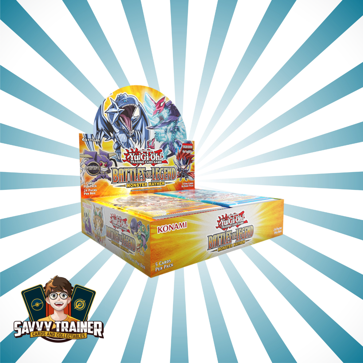 YuGiOh Battles of Legend - Monster Mayhem Booster Box