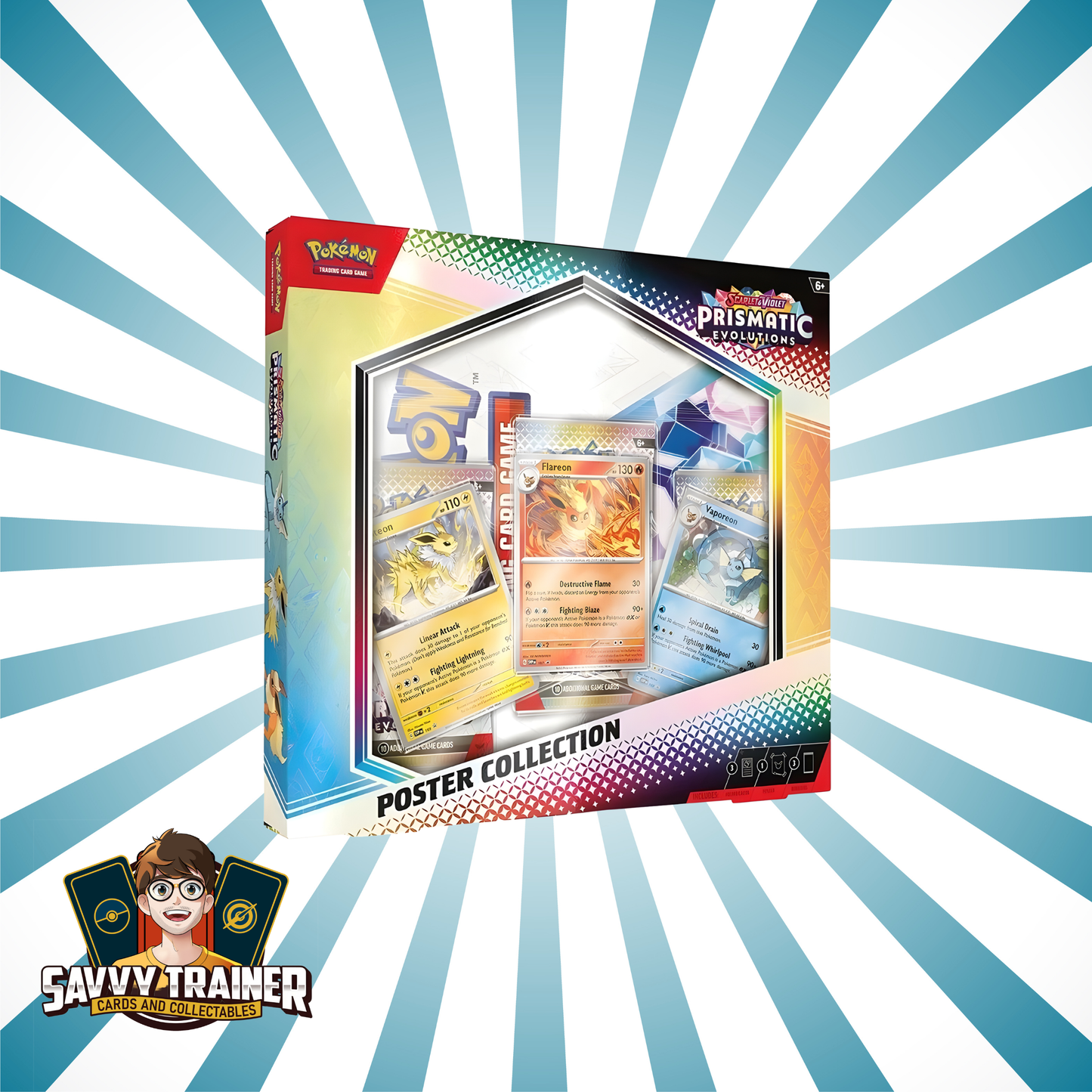 Scarlet & Violet - Prismatic Evolutions poster collection