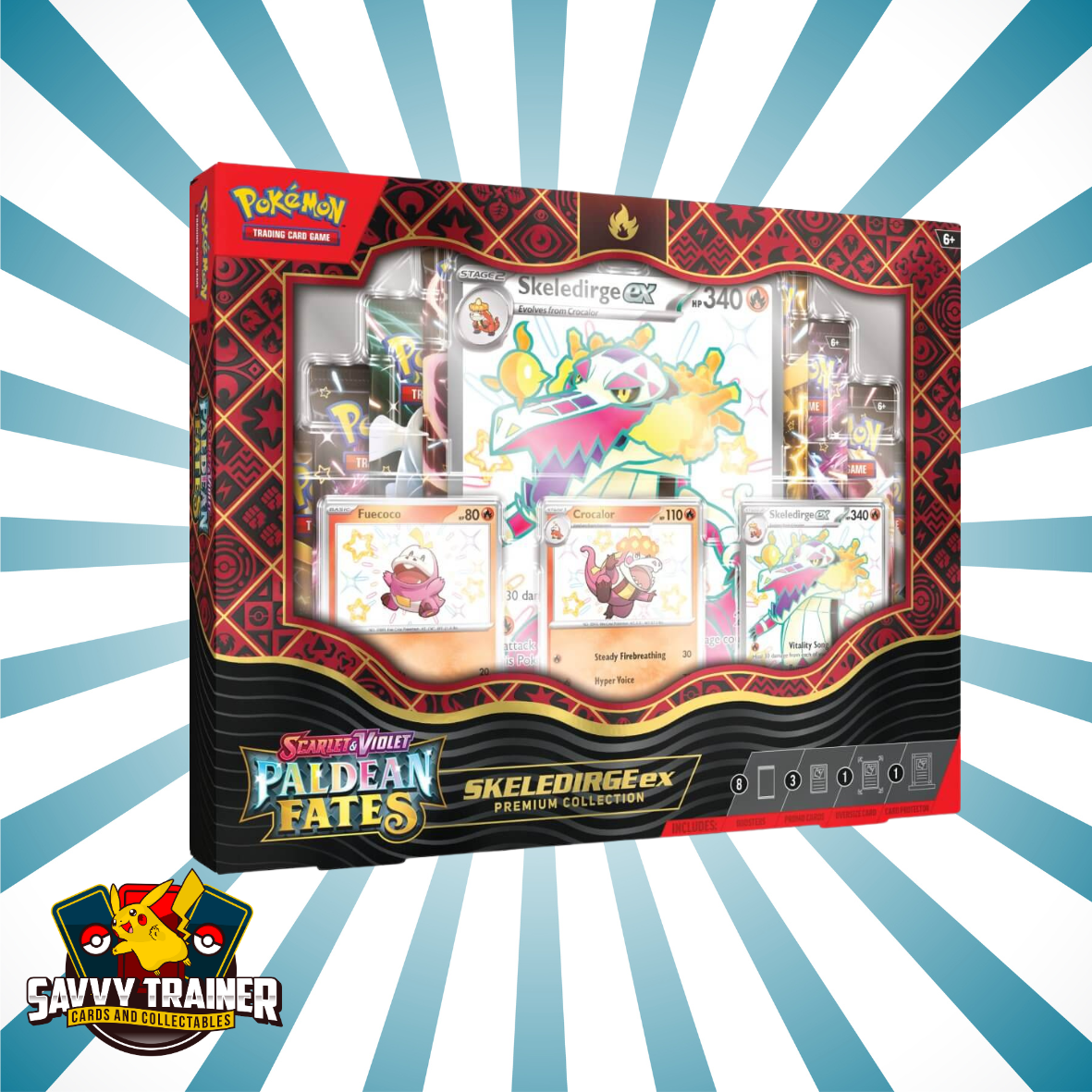 POKÉMON TCG Scarlet & Violet 4.5 Paldean Fates Premium Collection