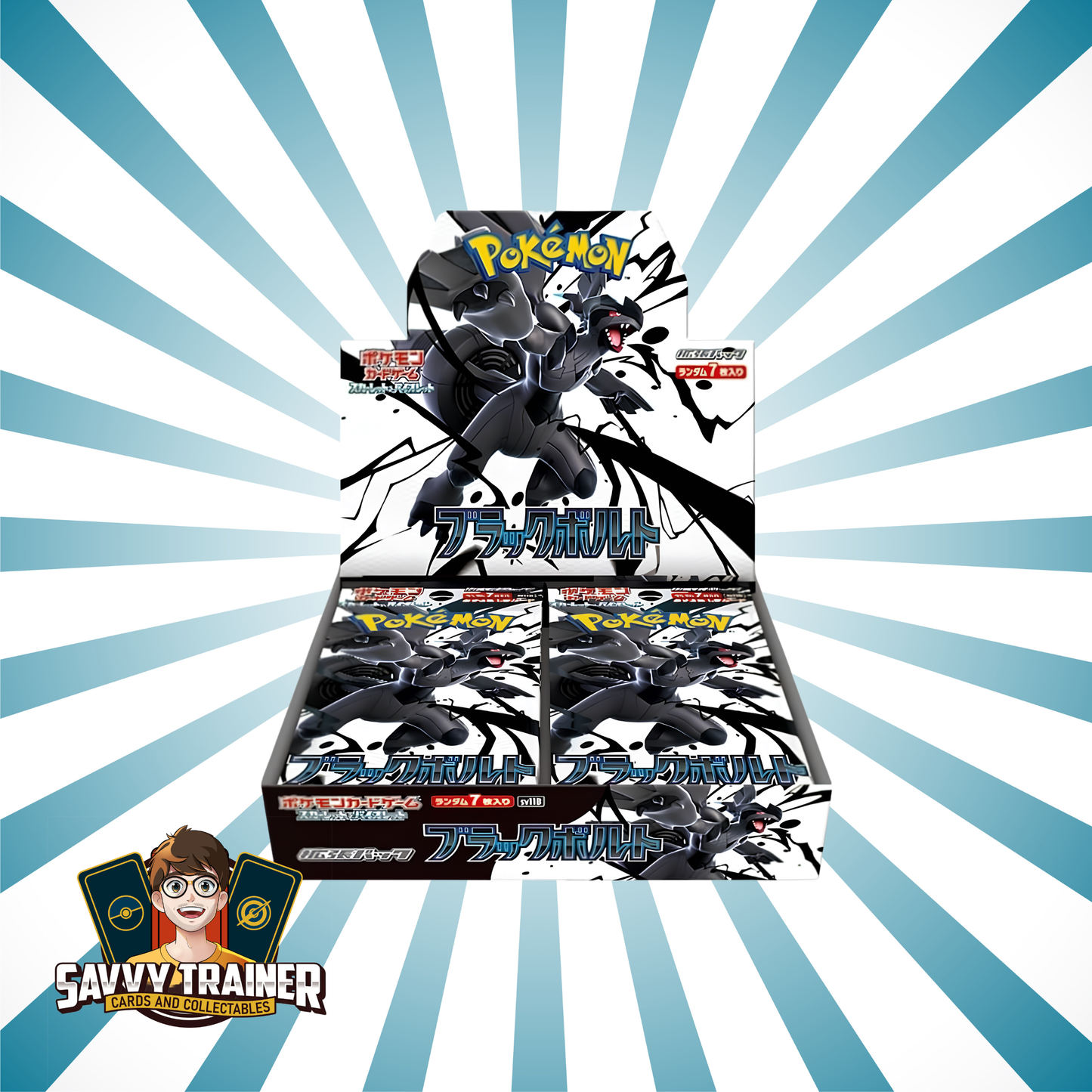 Black Bolt SV11B Booster Box - Japanese Pokémon TCG