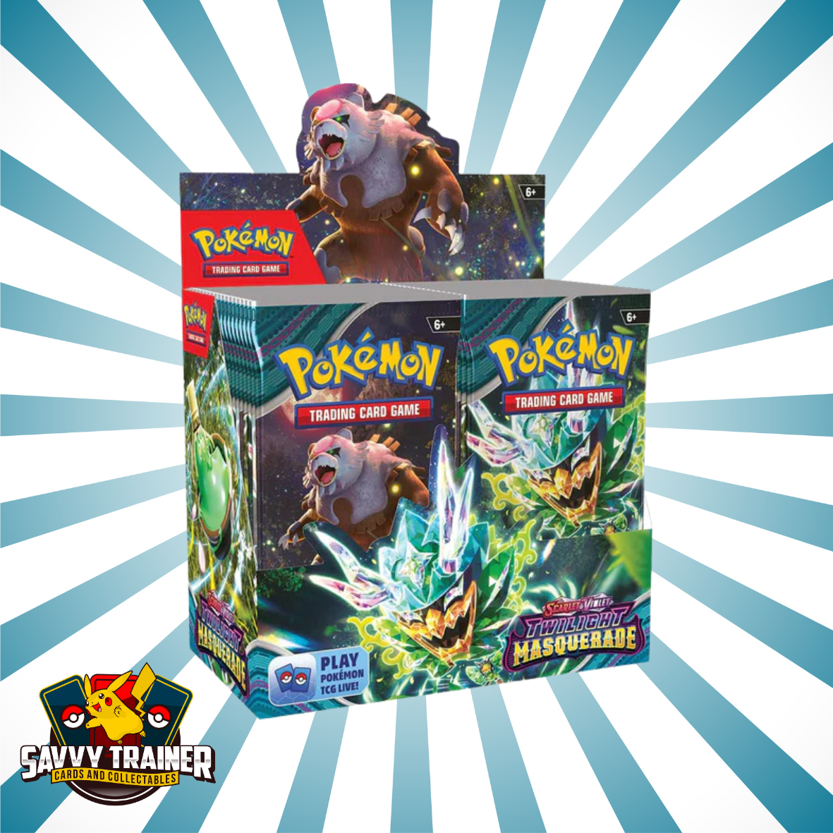 Pokemon Scarlet & Violet - Twilight Masquerade booster box