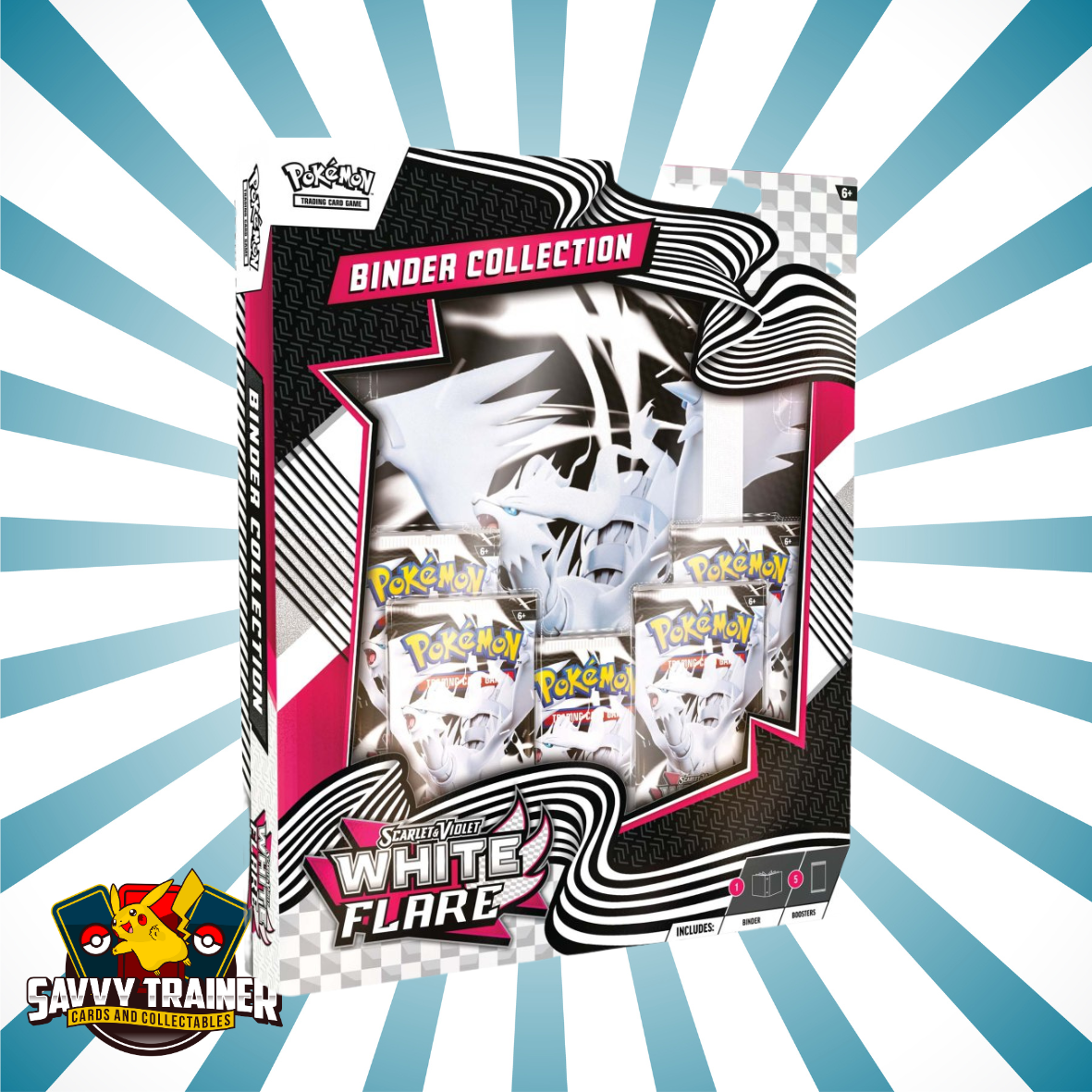 Pokemon - White Flare Binder collection