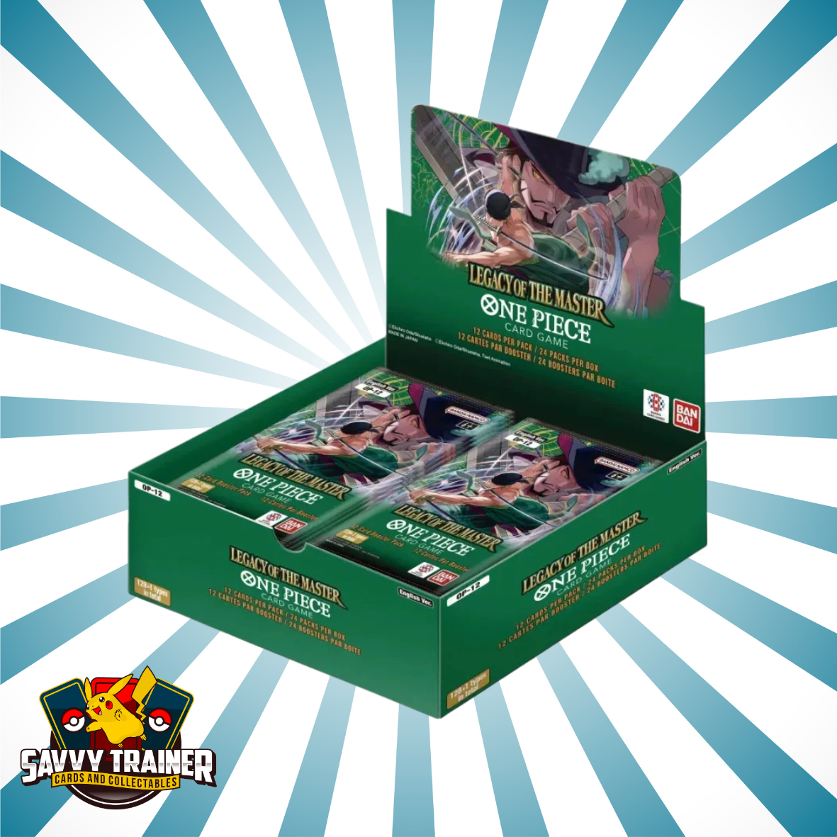One Piece - Op-12 Legacy of the master booster box ENG
