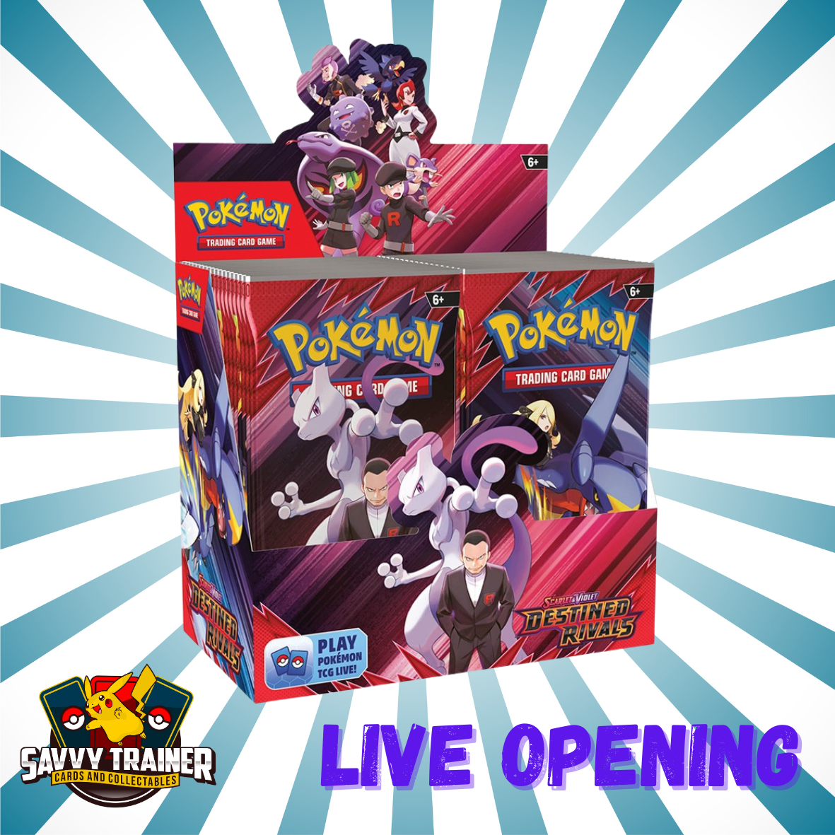 Pokémon - Destined Rivals booster box