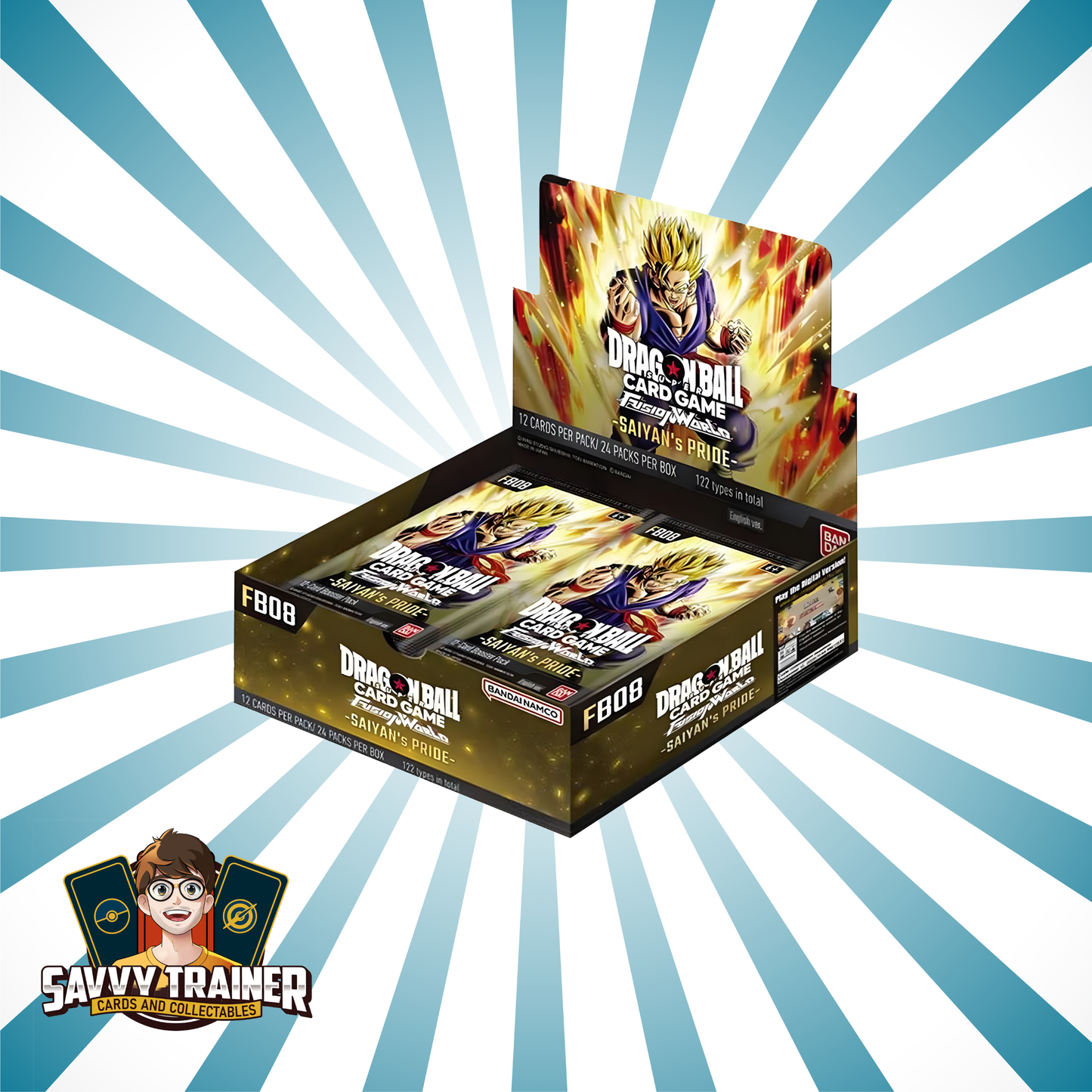 Dragon Ball Super Fusion World Saiyan's Pride(FB08) Booster box