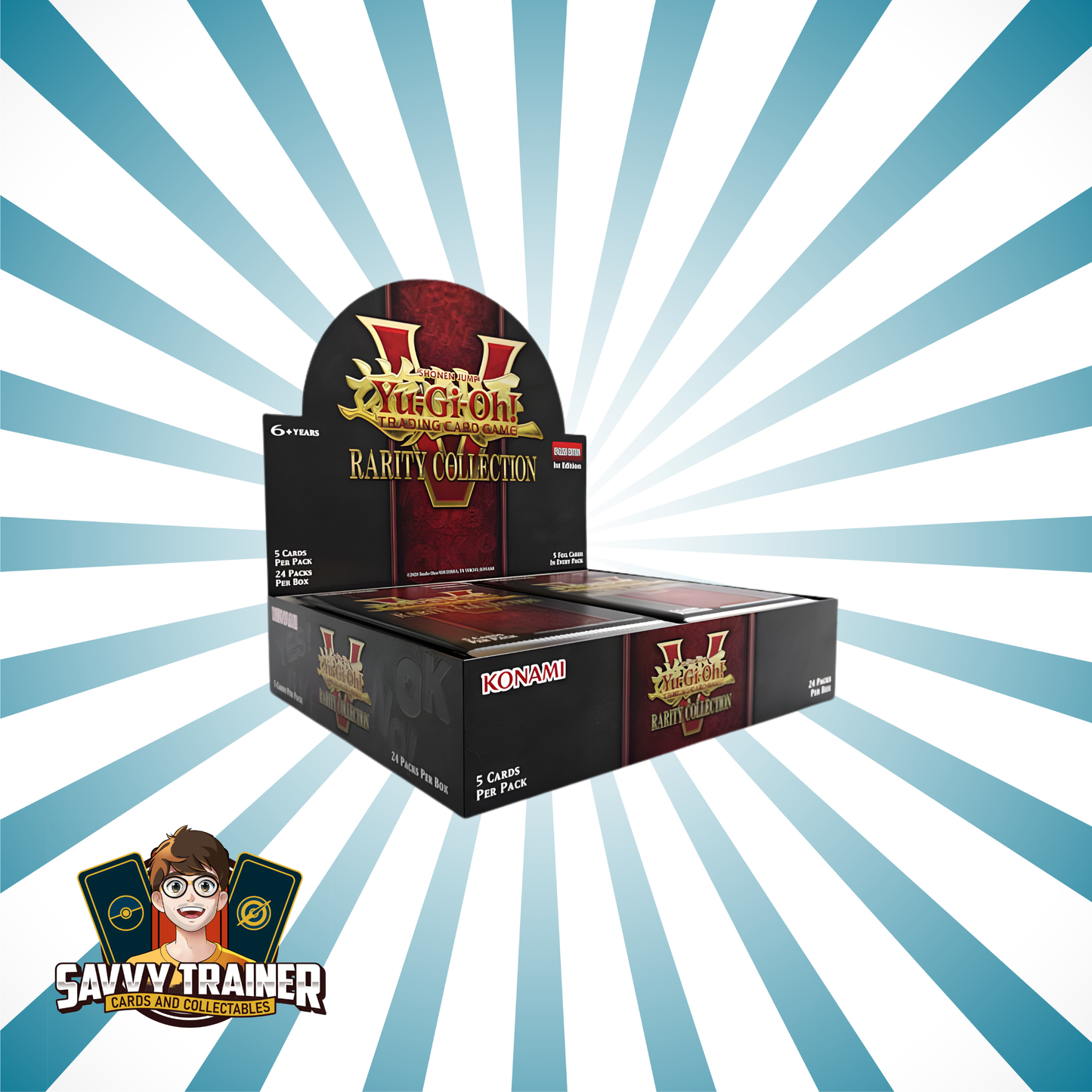 (PREORDER) Yu-Gi-Oh! TCG Rarity Collection V - 5 x Card Booster