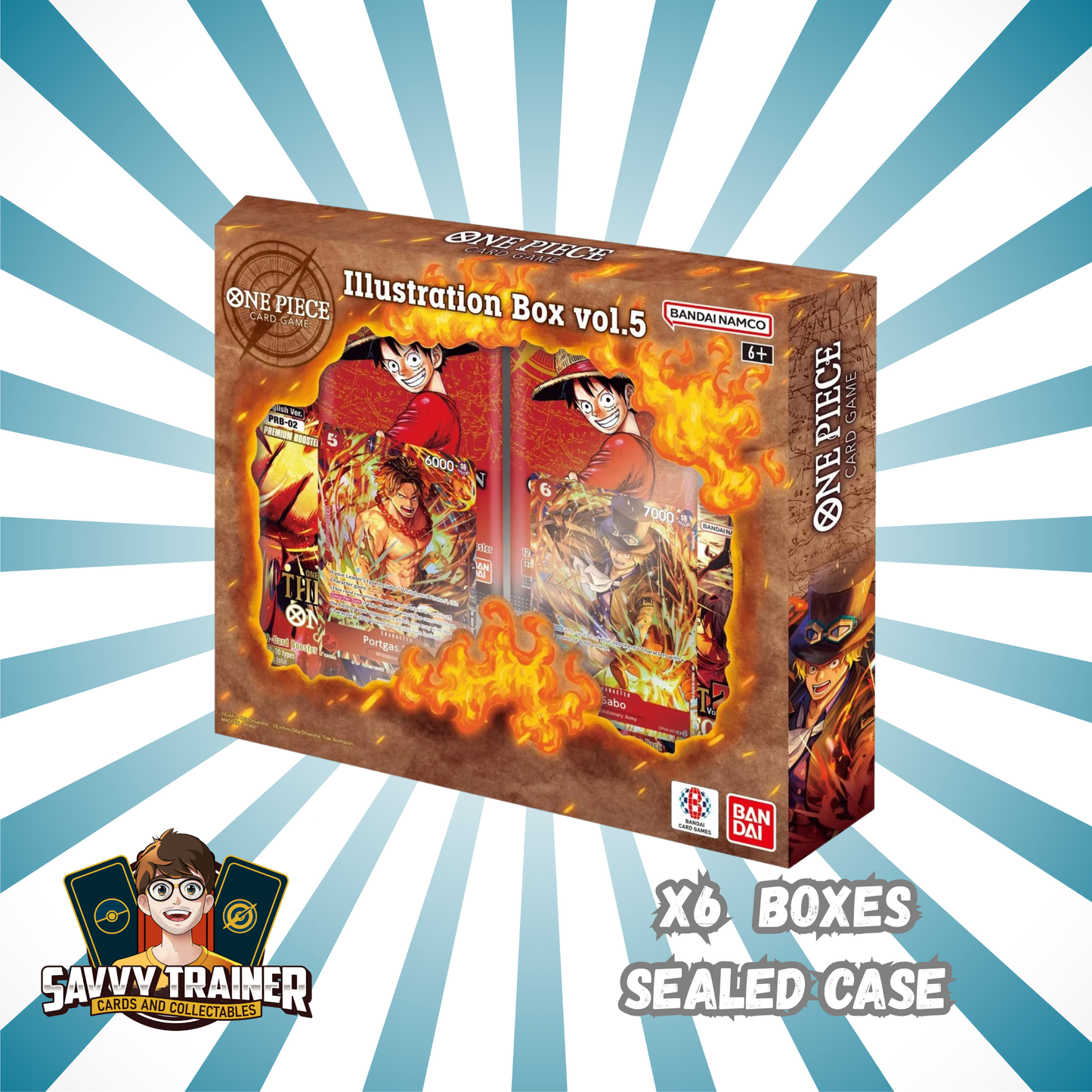(CASE) One Piece Card Game Illustration Box Vol. 5