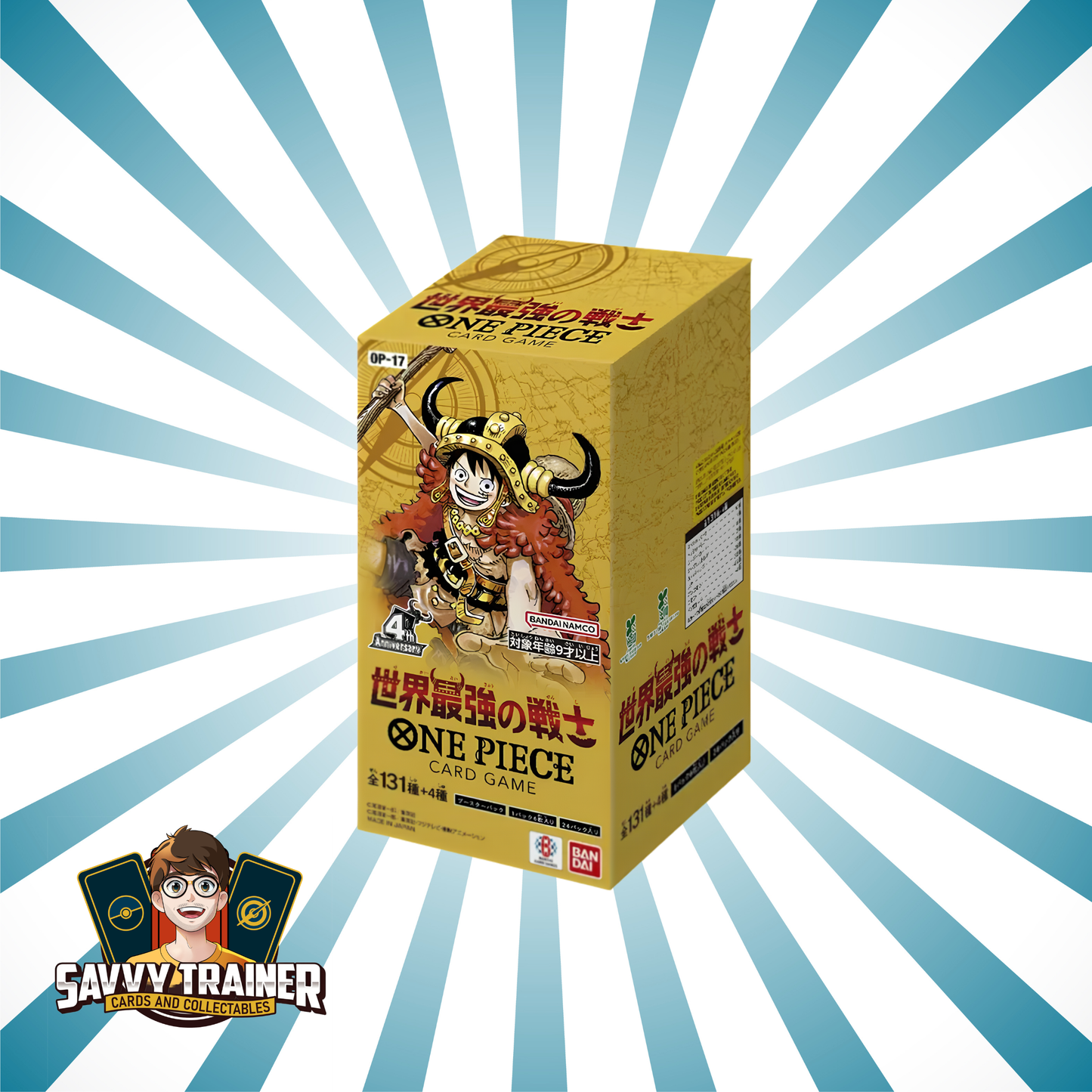 One Piece - OP17 The Worlds Strongest Warriors Japanese Booster box
