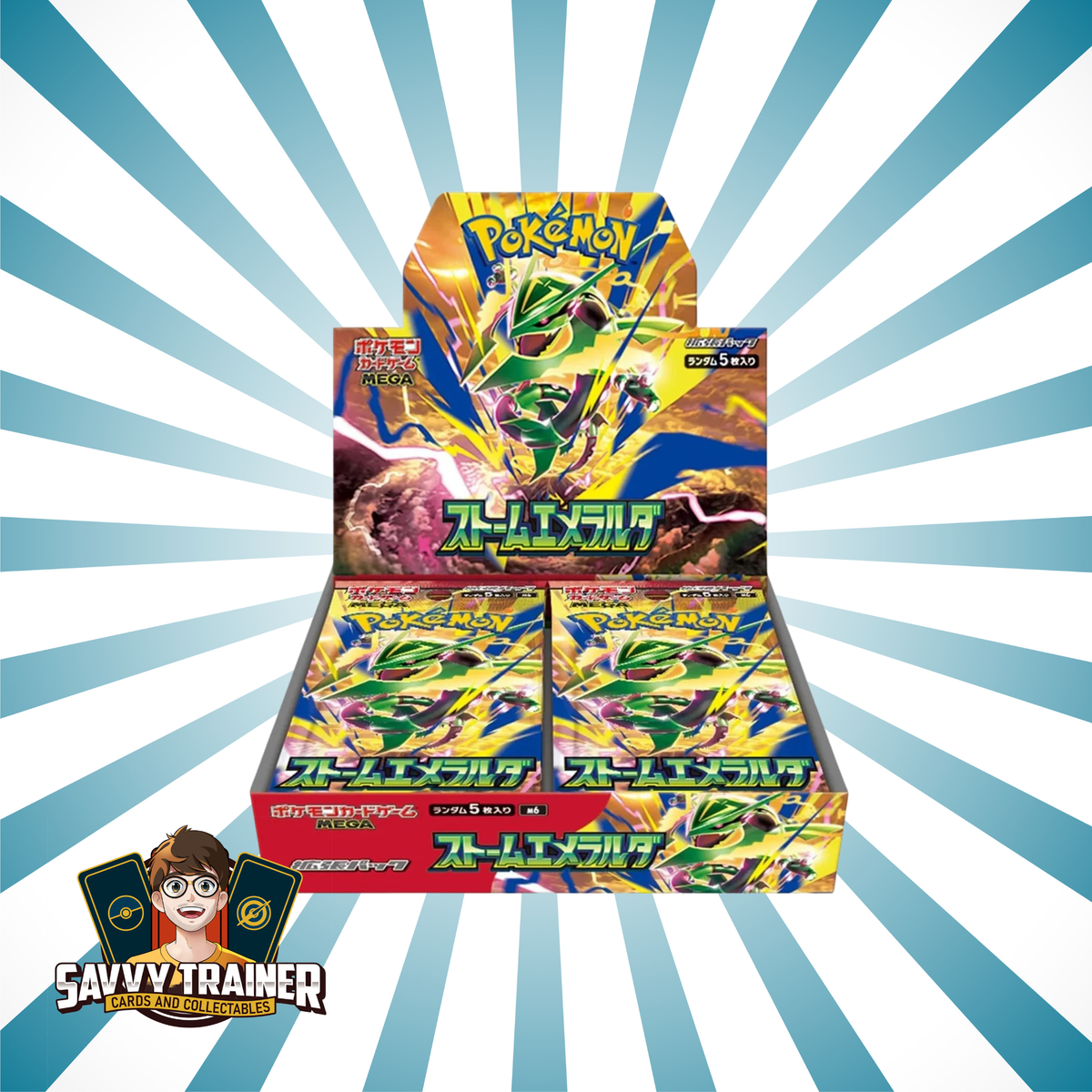Pokémon - Storm Emerelda Booster box