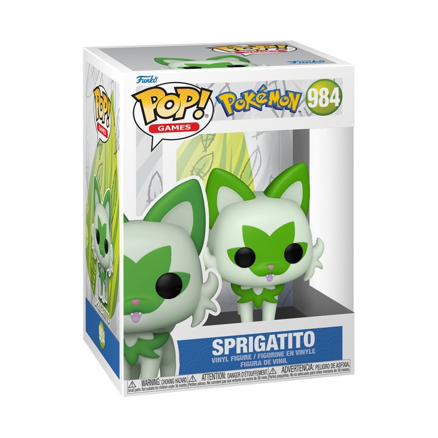 Pokemon – Sprigatito Pop! Vinyl