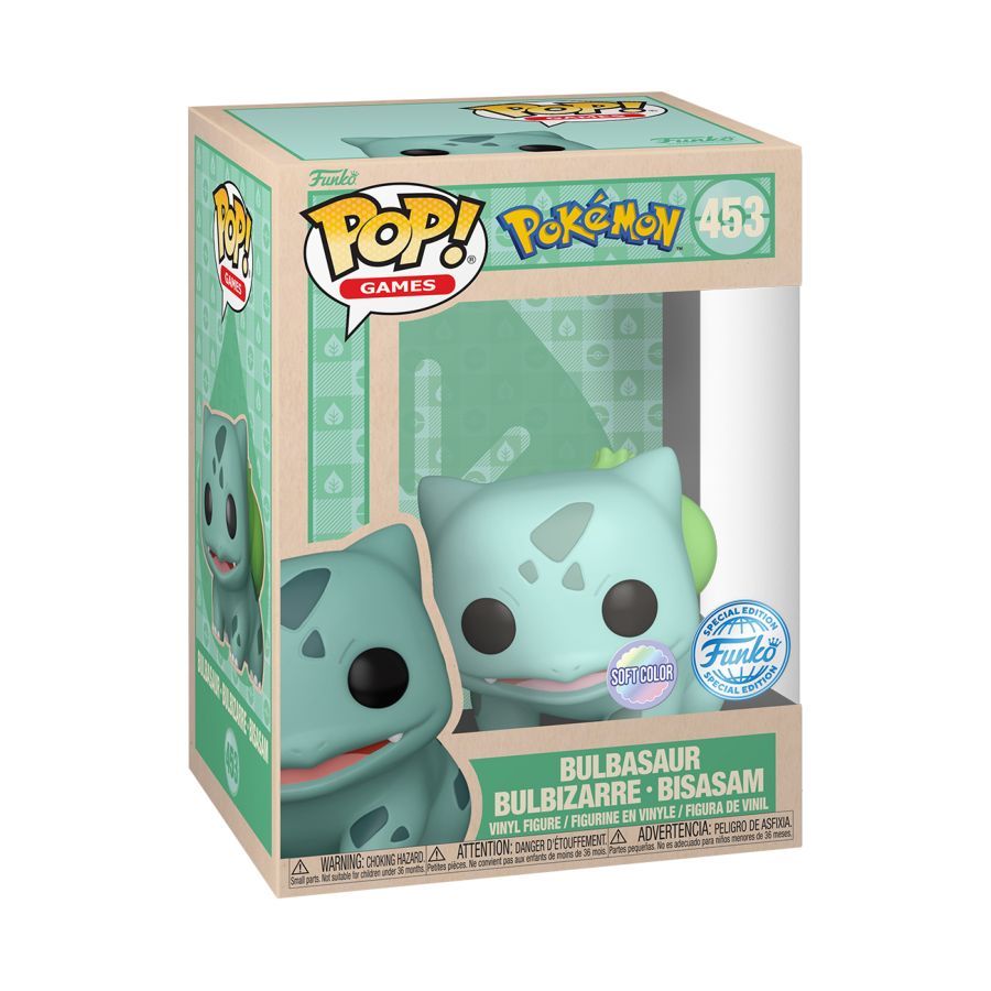 Pokemon – Bulbasaur (Pastel) Pop! Vinyl