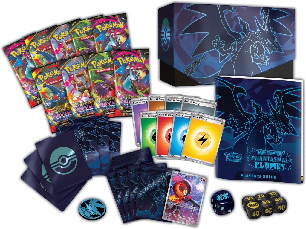 (PREORDER) Pokemon Mega Evolution - Phantasmal Flames Elite Trainer Box