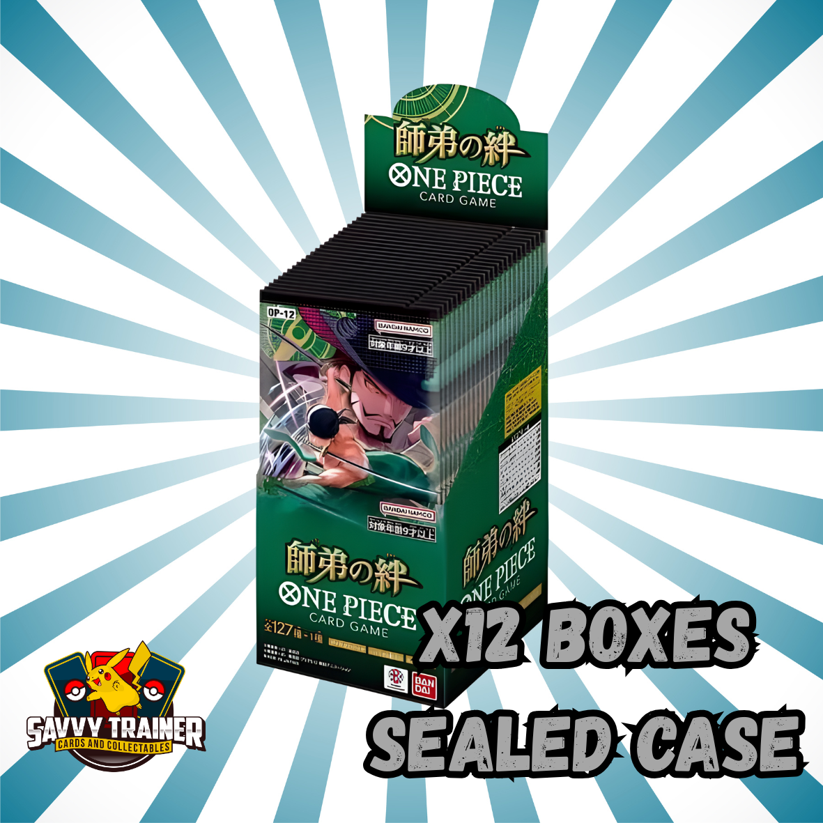 One Piece - CASE OP-12 booster box Japanese