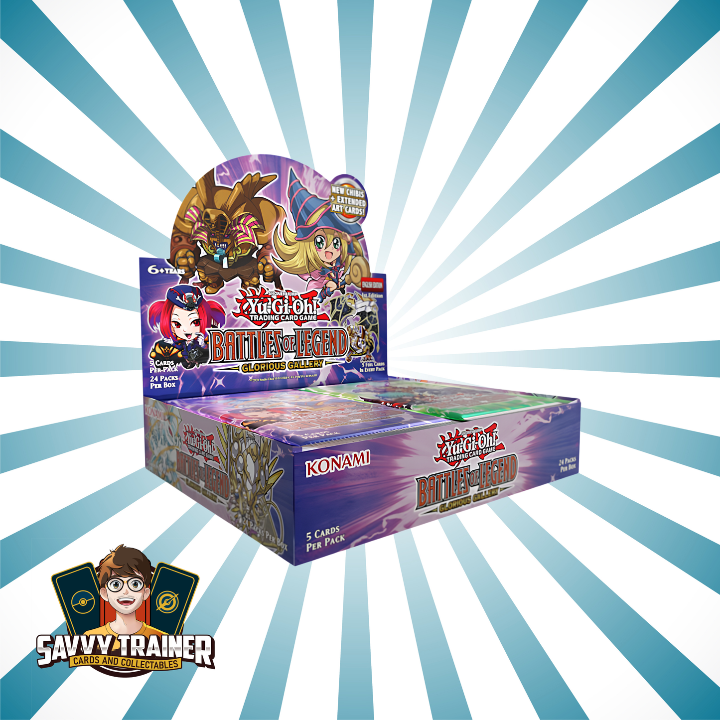 Yu-Gi-Oh! TCG: Battles of Legend - Glorious Gallery booster box