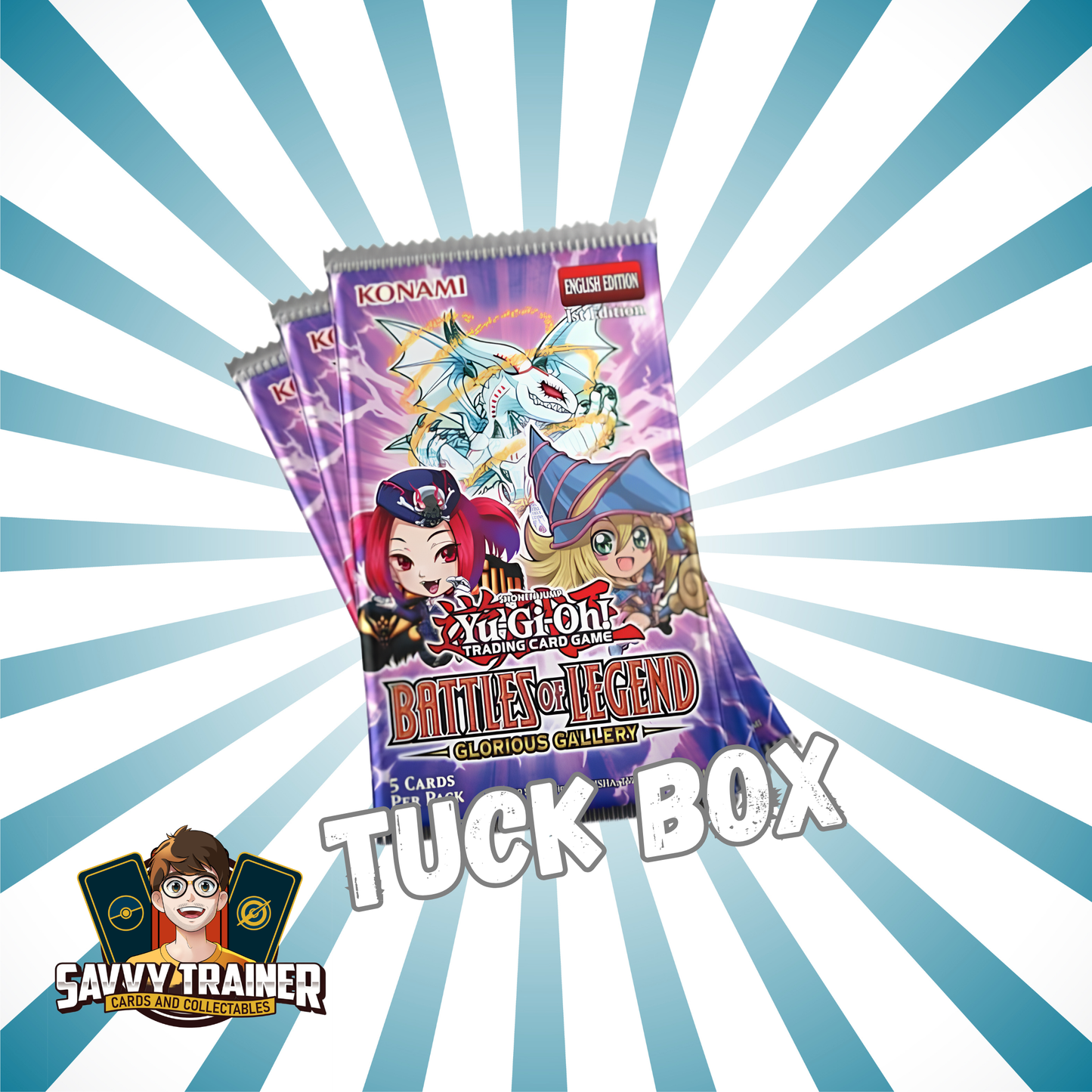 Yu-Gi-Oh! TCG: Battles of Legend - Glorious Gallery Tuck Box