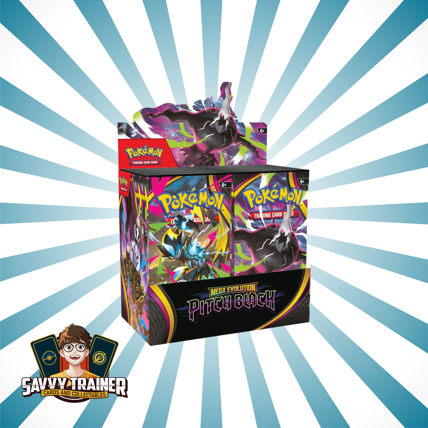 Pokémon TCG: Mega Evolution Pitch Black Booster box