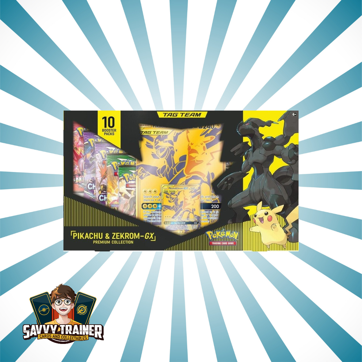 Pokemon - Pikachu & Zekrom GX Premium Collection
