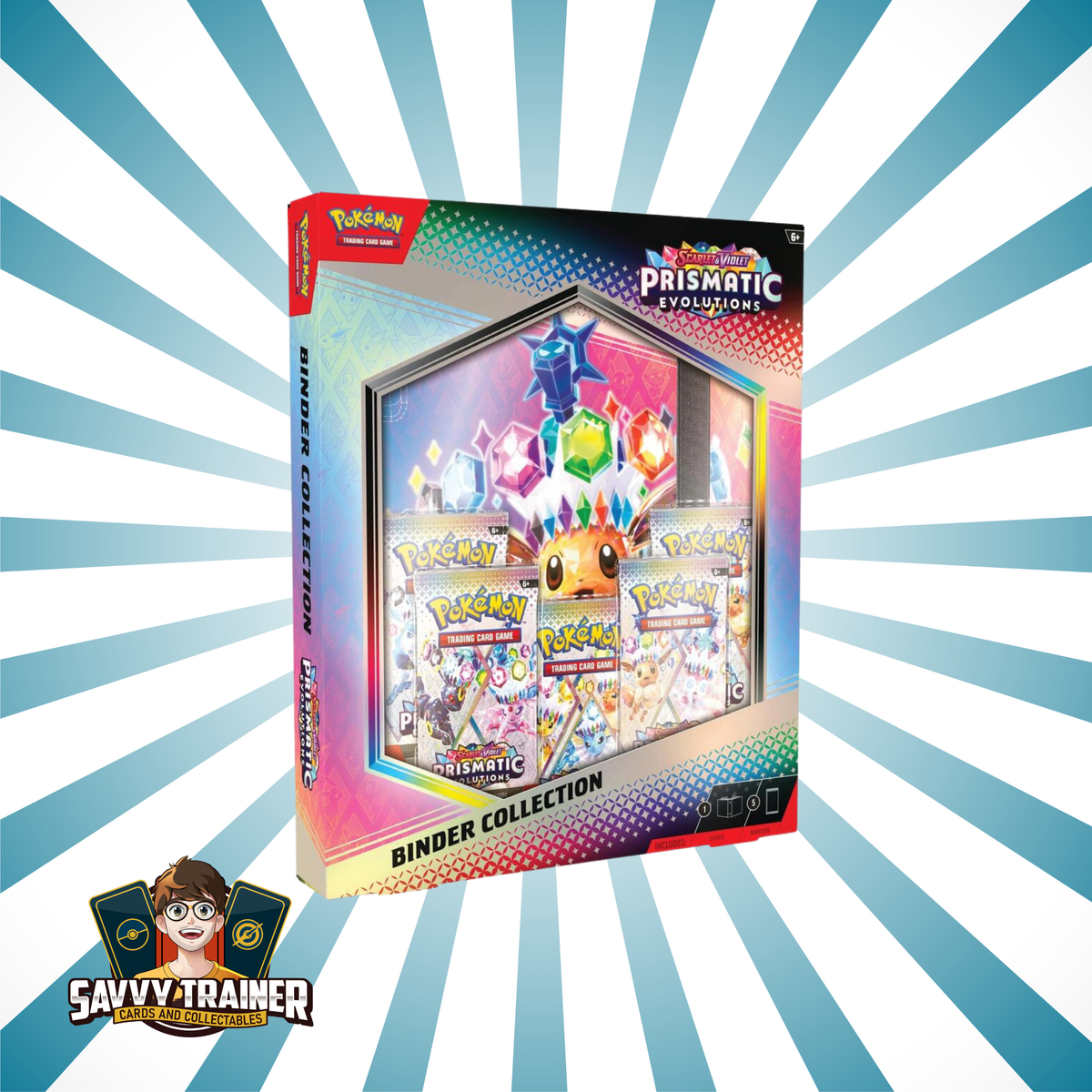 Pokémon - Prismatic Evolutions Binder Collection