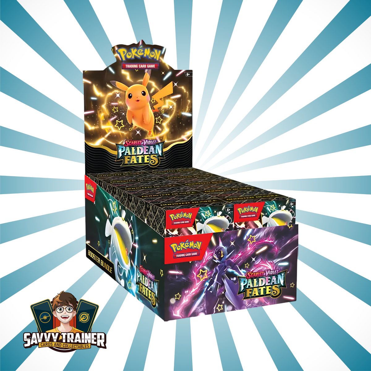 Pokemon - Paldean Fates Booster Bundle Display