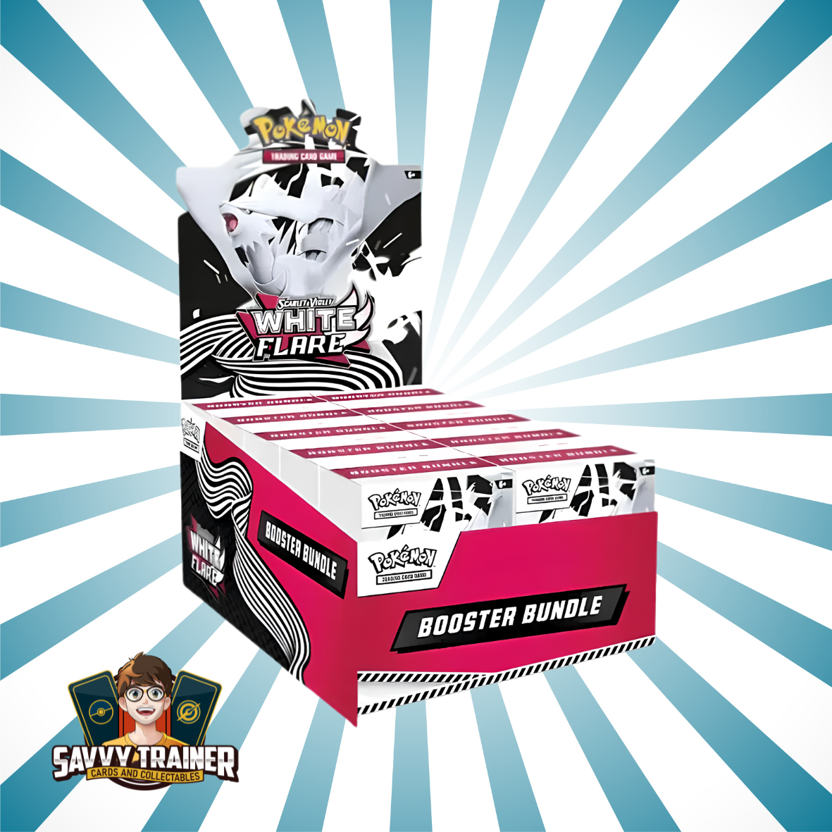 Pokemon - White flare booster bundle display