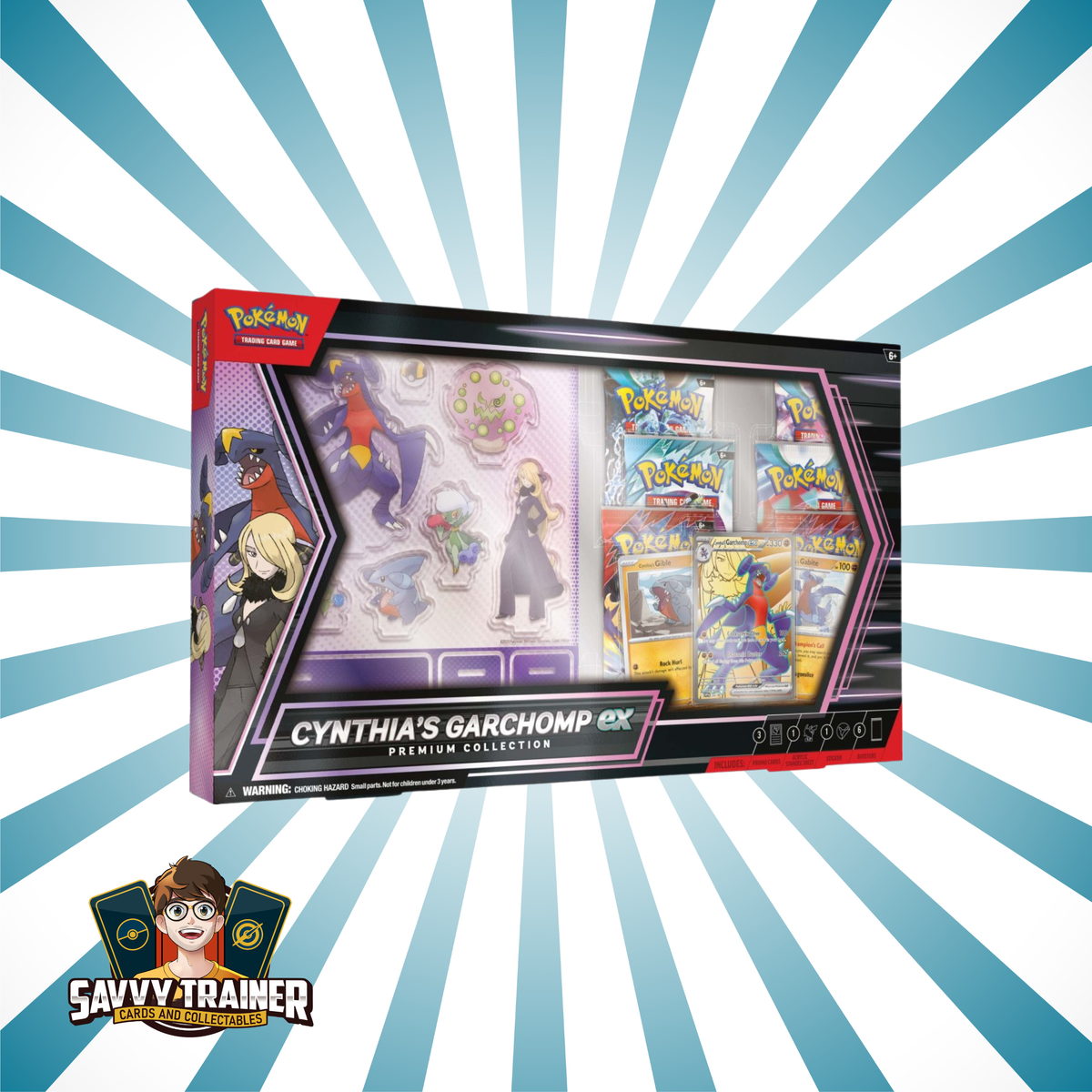 Pokemon TCG Cynthia's Garchomp ex Premium Collection