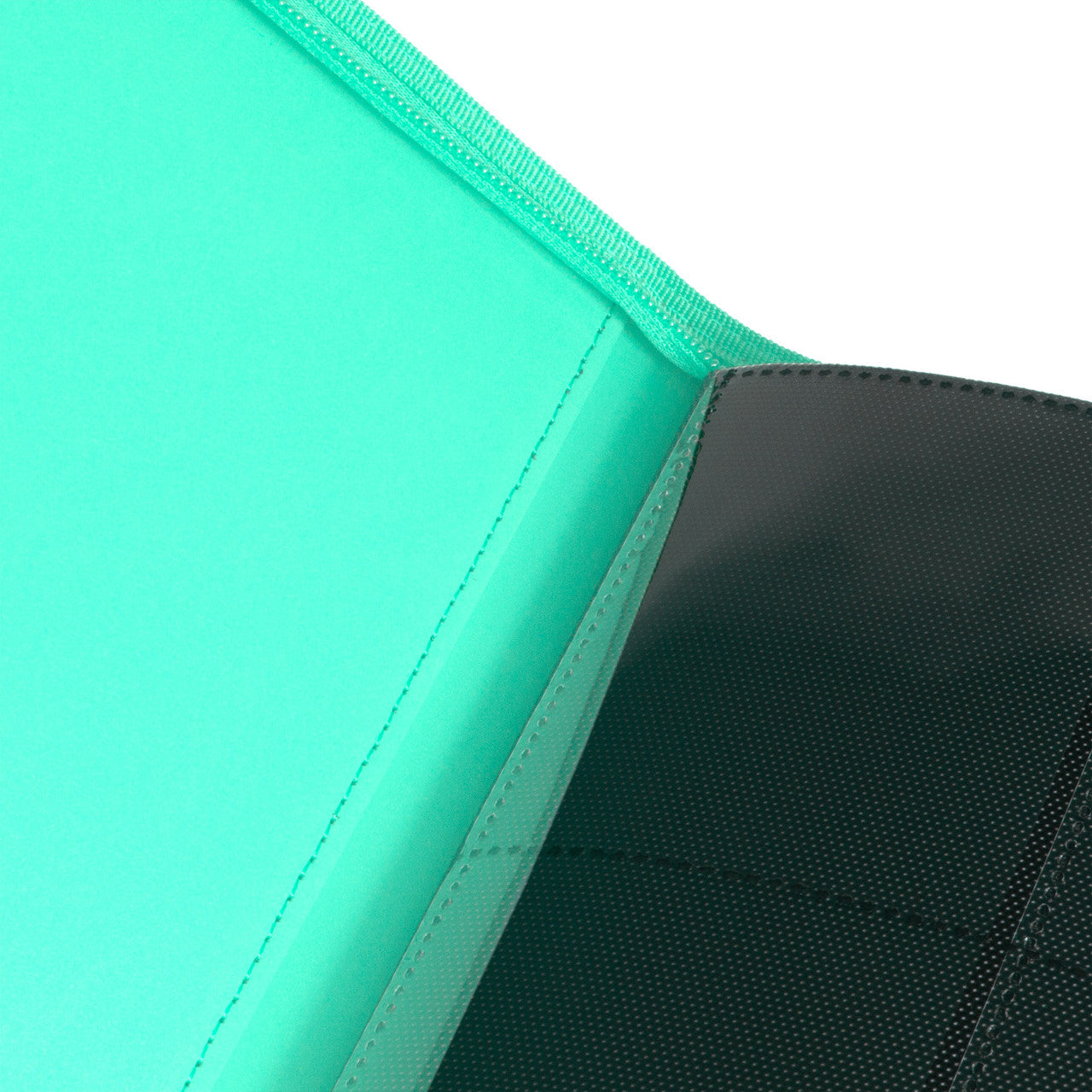 Palms off gaming - Collector's Series 12 Pocket Zip Trading Card Binder -TURQUOISE