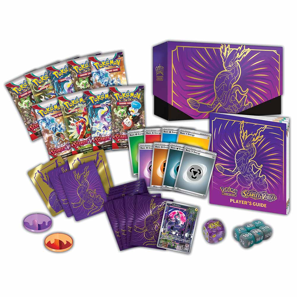 Scarlet and Violet - Base set Elite trainer box (assorted)