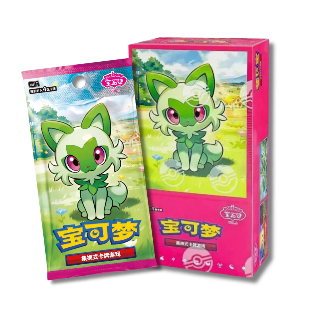 Scarlet & Violet Simplified Chinese 'Gem' Booster Box Vol.1