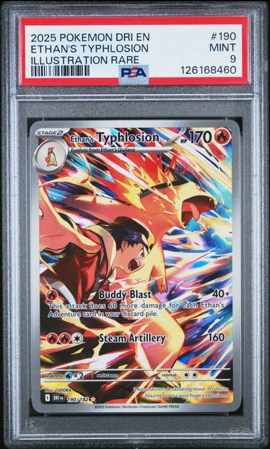 2025 Ethans Typhlosion 190/182 Full Art IR Destined Rivals PSA 9