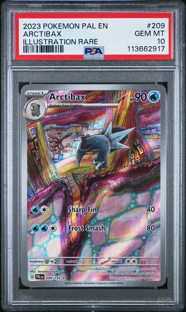 PSA 10 PALDEA EVOLVED #209 ARCTIBAX IR