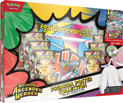 Pokémon - Mega Evolution—Ascended Heroes Premium Poster Collection—Mega Lucario or Mega Gardevoir