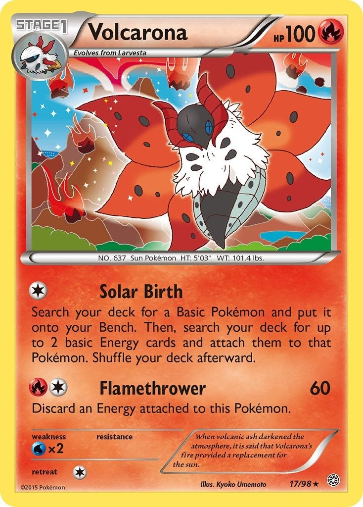 Volcarona (17) (17/98) (XY - Ancient Origins)