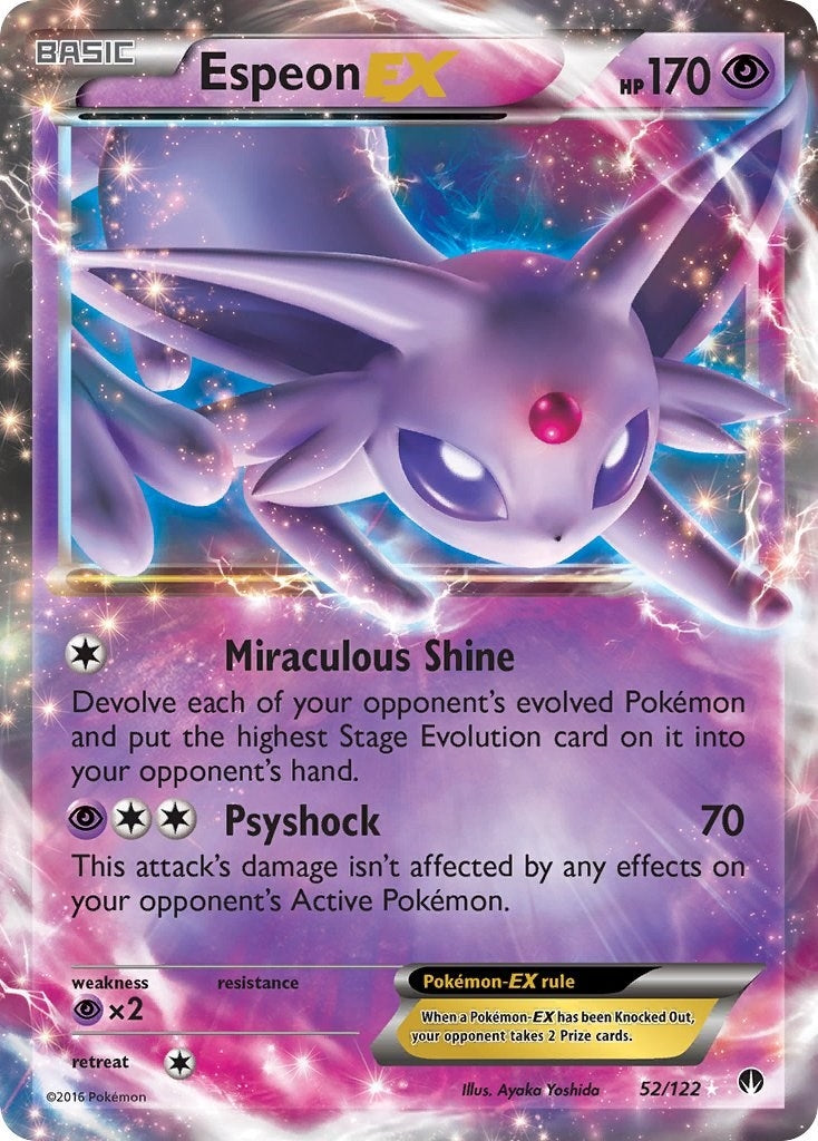 Espeon EX (52/122) (XY - BREAKpoint)