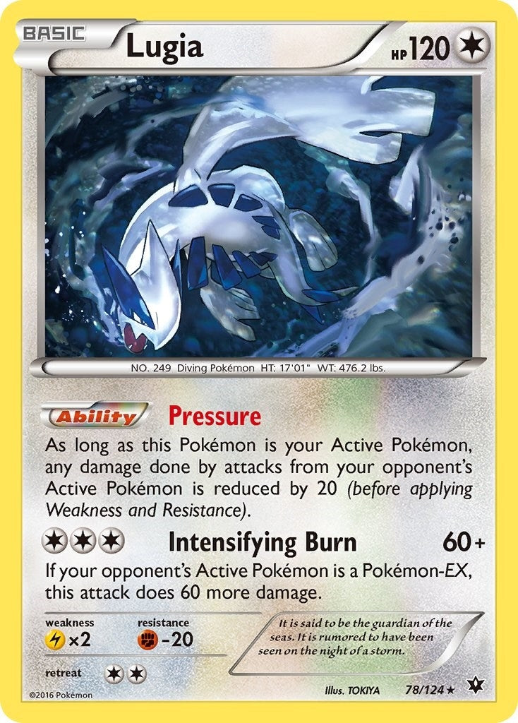 Lugia (78/124) (XY - Fates Collide)